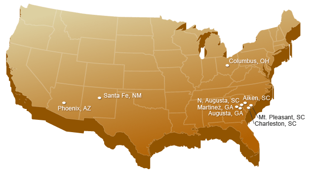 Map Of Georgia And South Carolina. Property Map